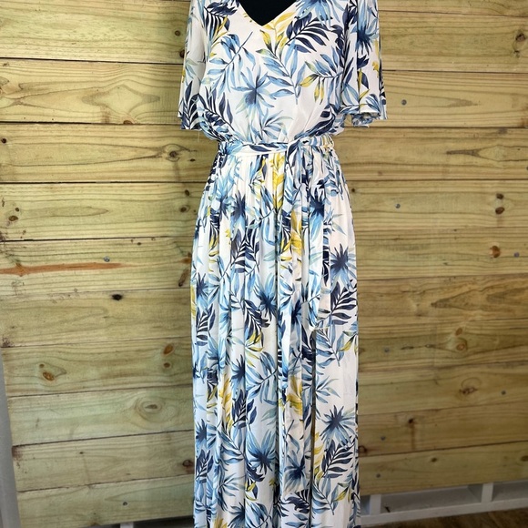 Girl meets Glam palm leaf dress size 6 - Picture 5 of 7